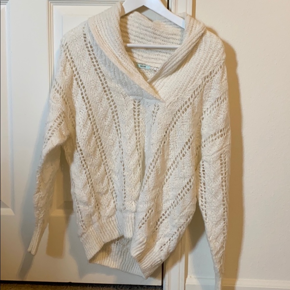 White sweater